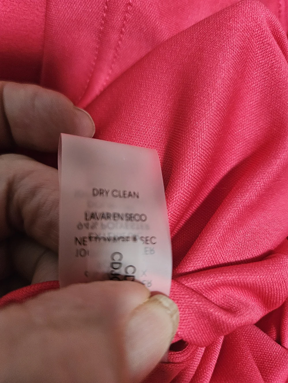 Calvin Klein Vibrant Hot Pink One-Shoulder Ruffle Dress